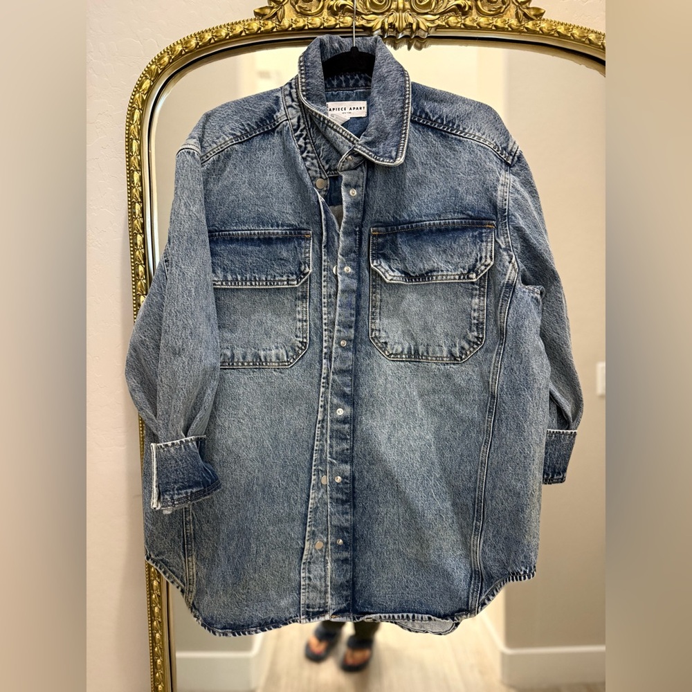 Apiece Apart Denim Shaket